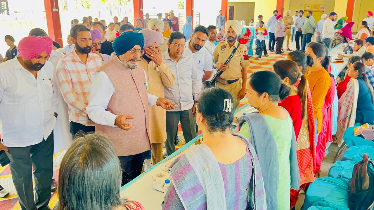 MLA Kuljit Singh Randhawa assures rural development works and drainage system during Sarkar Aap De Dwar Camp in Kurli
